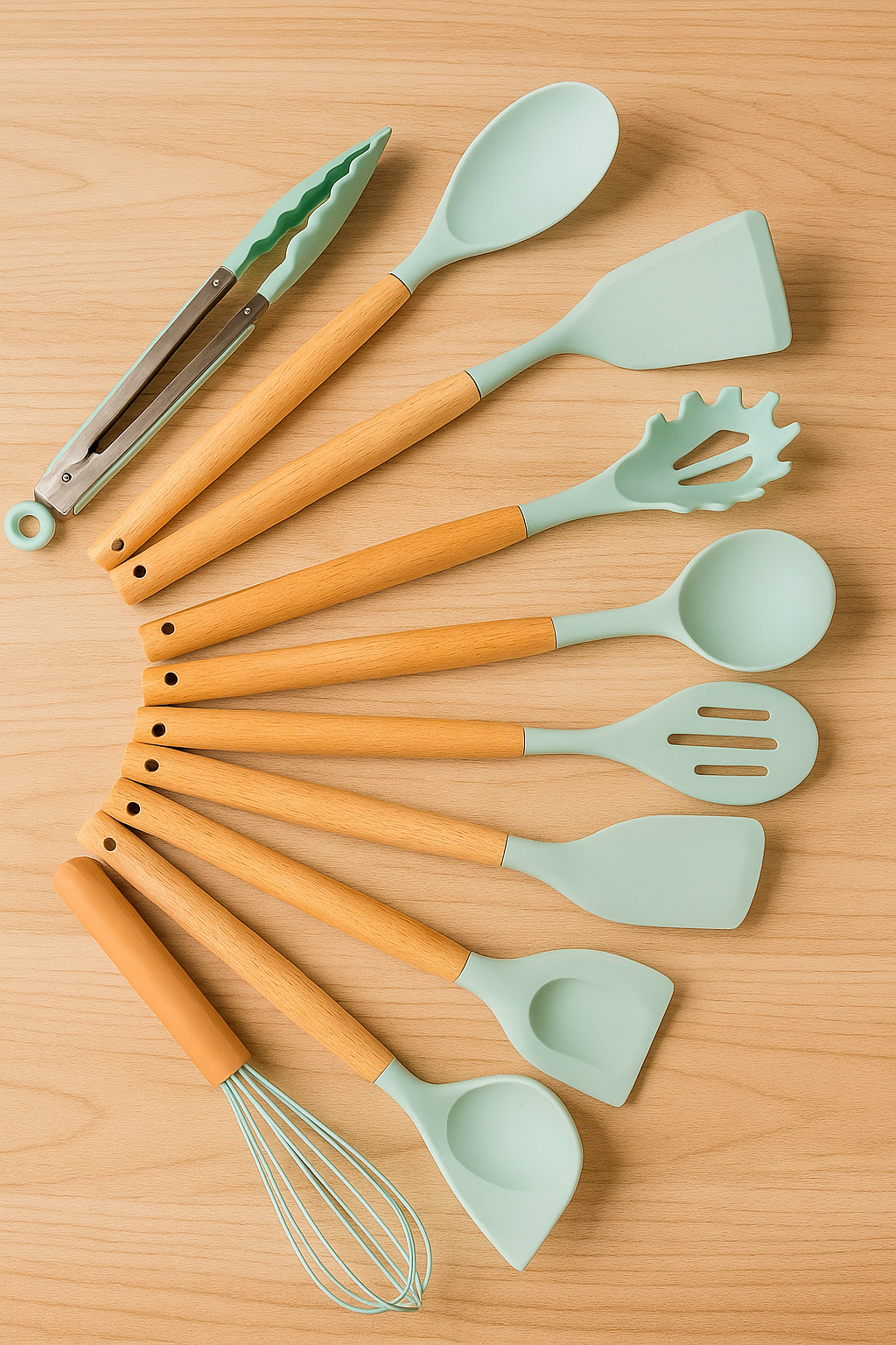 Set x12 utensilios cocina